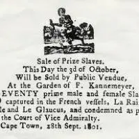Slavery abolished in the Cape