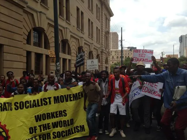 Student Protests at Tshwane University of Technology - Timeline