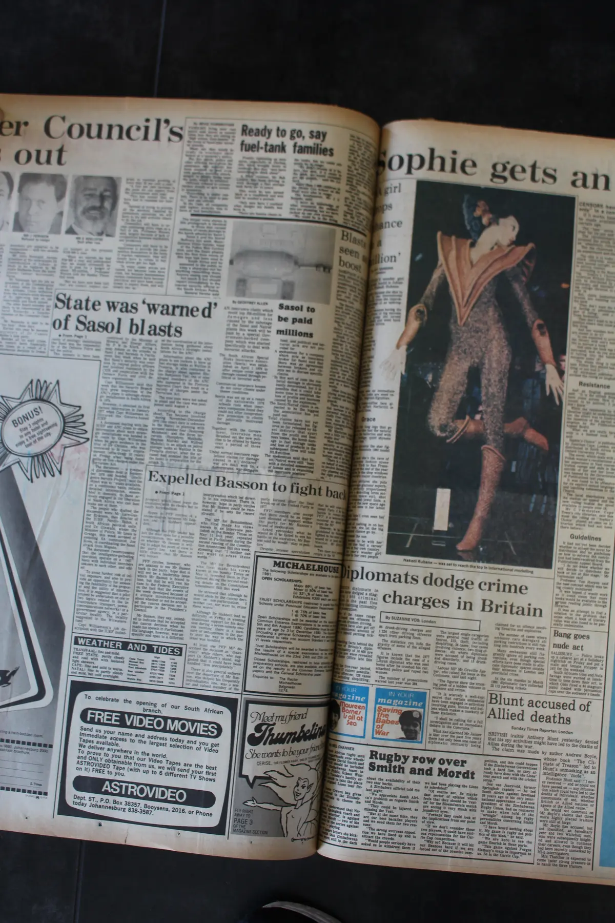State was warned of Sasol blasts, Sunday Times, 8 June 1980, Part 2