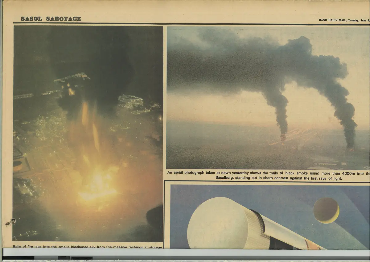Sasol operation, 31 May 1980, RDM 3 June 1980 1