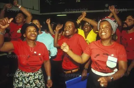 South Africa, Durban, 1987: Labour Trade Unions. Members of COSATU