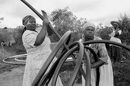 Community water project. Umbumbulu, KwaZulu Natal, 2000