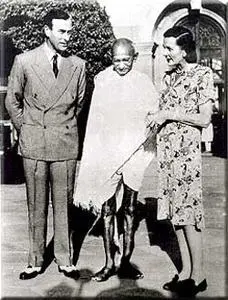 Gandhiji with Lord Mount Batten
