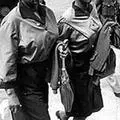 Albertina Sisulu (left) at the Rivonia Trial in Pretoria