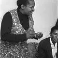 Albertina Sisulu with Stan Motjuwadi (Drum Staff) just after her release from 90-day detention