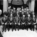 Last portrait sessions of the last all white South African Cabinet at the Union Buildings in Pretoria, 1993