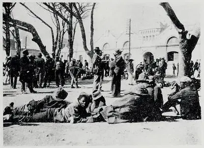 Africans gathered on the Parade to protest removal to Ndabeni