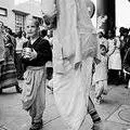 Hari Krishna devotees, Grey Street. 1984