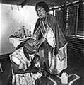 The burdened women