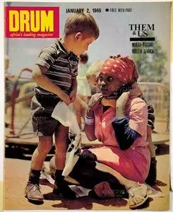 Drum magazine with cover photograph by Alf Khumalo 1966