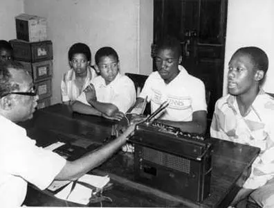 Students going into exile to Tanzania to join Umkhonto we Sizwe