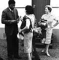 Mandela with fellow accused Ruth First 