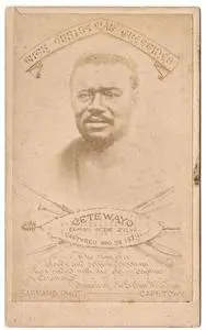 Cetewayo Ex-King of the Zulus, Captured August 28, 1879. Martin Plaut collection
