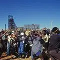 Soweto, 25th May, 1991: Inkatha members at a rally
