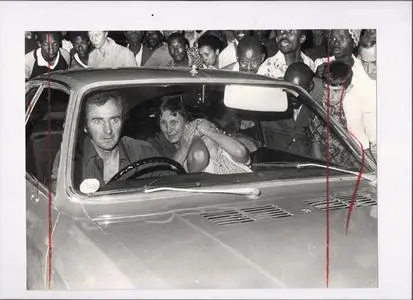 The shock of the siege is reflected in the faces. Silverton Seige 1980