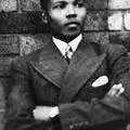 Mandela in his first suit