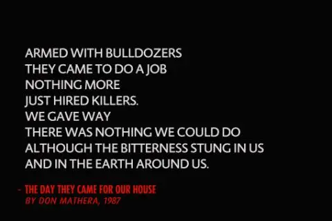 Poem by Don Mathera