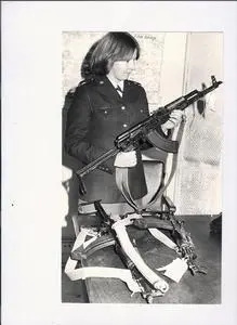 AK-47 rifles used in the Silverton Siege. Silverton and Soekmekaar trial, 1980.