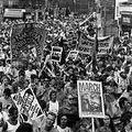 Anti-Apartheid rally in London, 1986