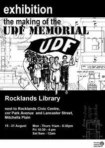 Unveiling of the United Democratic Front (UDF) Memorial