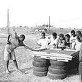 Playing pool
