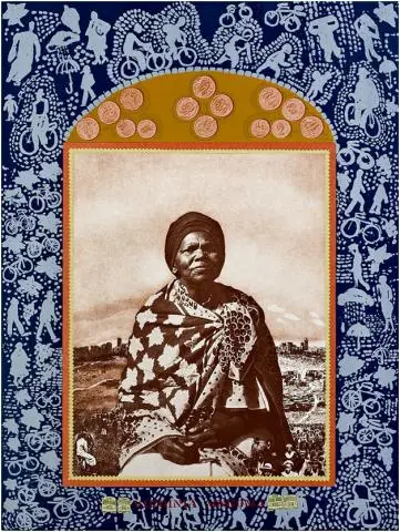 A Few South Africans: Virginia Mngoma by Sue Williamson
