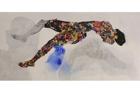 artist Vitshois Mwilambwe Bondo
