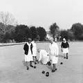 Saturday afternoon bowls on the green of the East Rand Propietary Mines in Boksburg 1980