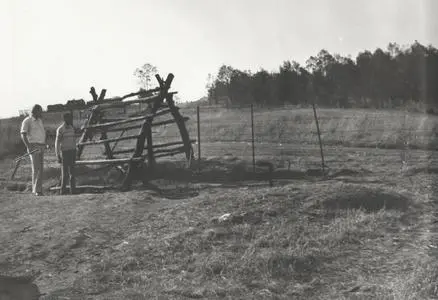 Border crossing near Badplaas