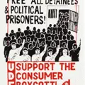 posters produced to highlight the demands of a consumer boycott in the Western Cape, 1985 3