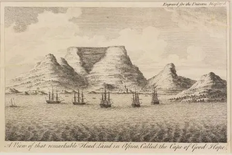 Cape Town circa 1662