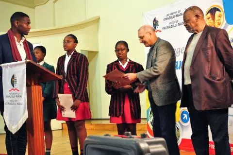 The third Mafika Gwala Annual Lecture, 5 October 2017 Prize Giving