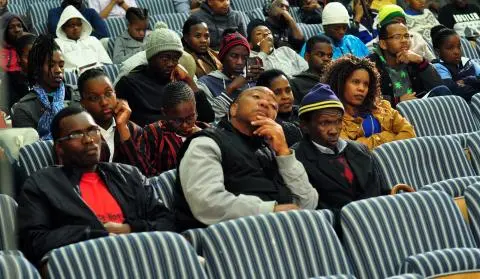 The third Mafika Gwala Annual Lecture audience