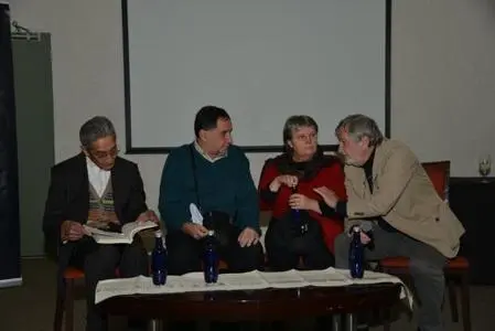 Achmat Dangor, Glenn Moss, Barbara Hogan, Eddie Webster