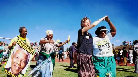 1994 election rally, Sebokeng