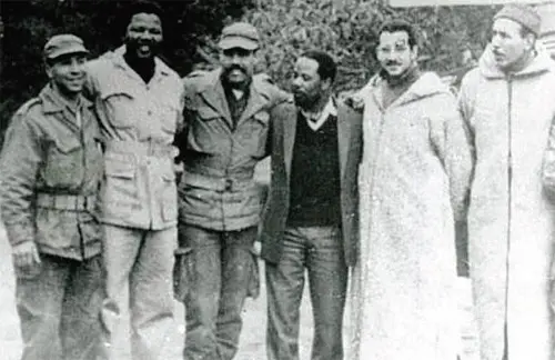 Nelson Mandela, receives military training at an Algerian FLN camp - Morocco - 1962