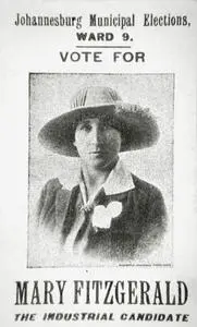 Mary Fitzgerald election poster, Circa 1915