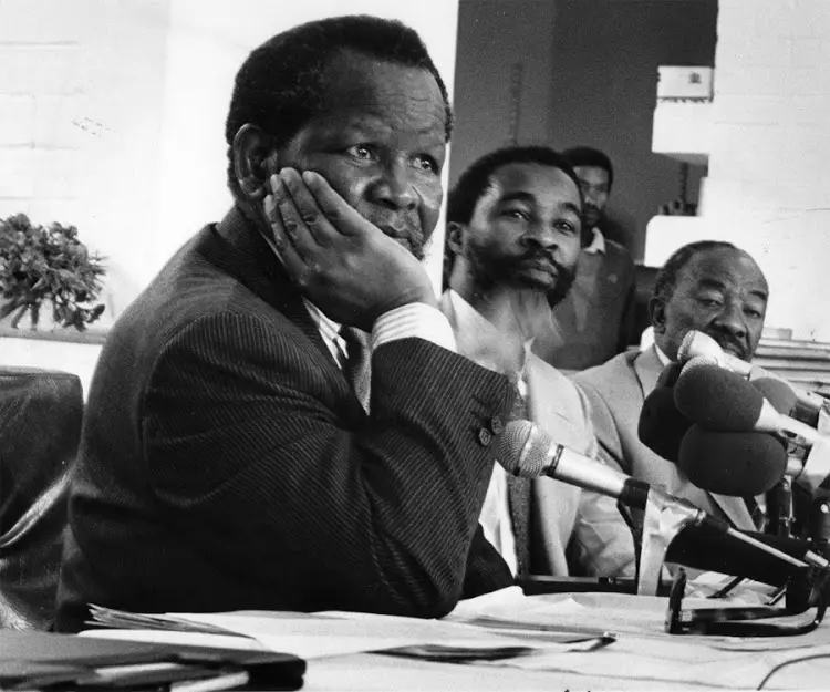 Oliver Tambo, Thabo Mbeki and Alfred Nzo