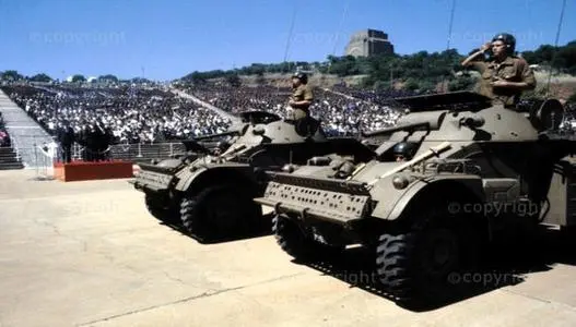 South African Defence Force - Military parade - Pretoria, May 1980