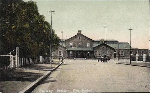 The railway station