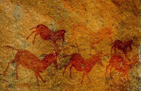 Ancient San Rock art