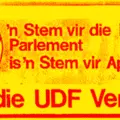 Teken die UDF verklaring