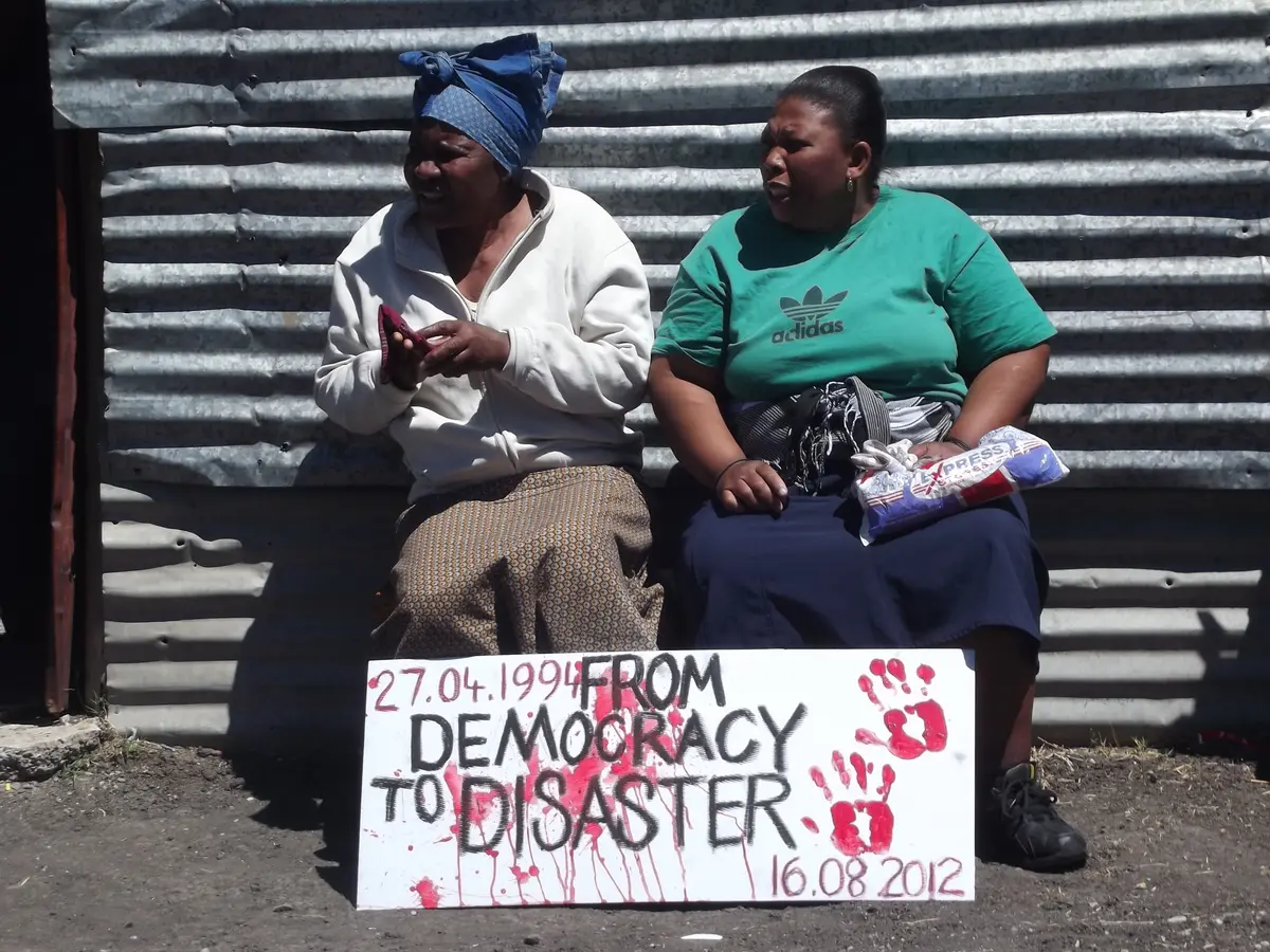 The women of Marikana organised themselves in the wake of the Marikana killings