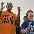 Michel Sidibe and Barbara Hogan