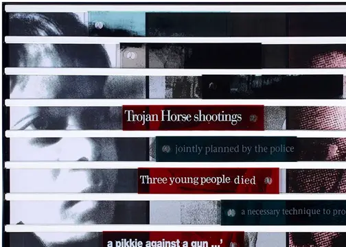 Truth Games: Melanie Magmoed - brother shot - Dolf Vermeulen by Sue Williamson