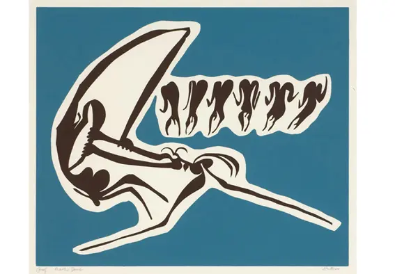 Mantis Dance by Walter Battiss
