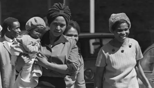 Winnie Mandela freed -1970