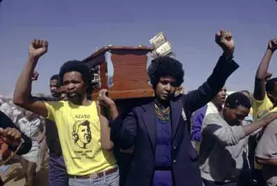 Winnie Mandela at UDF funeral