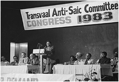United Democratic Front timeline 1983-1990