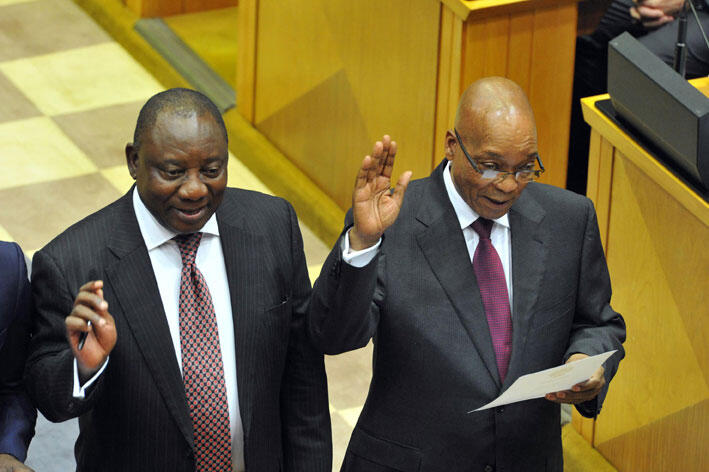South Africa Cabinet Members 2014